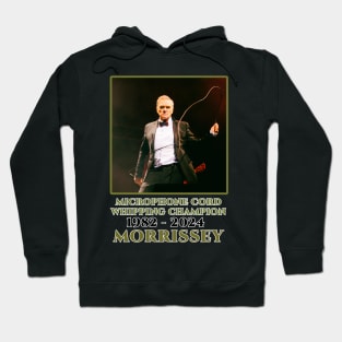 Morrissey Microphone Whipping Champion Hoodie